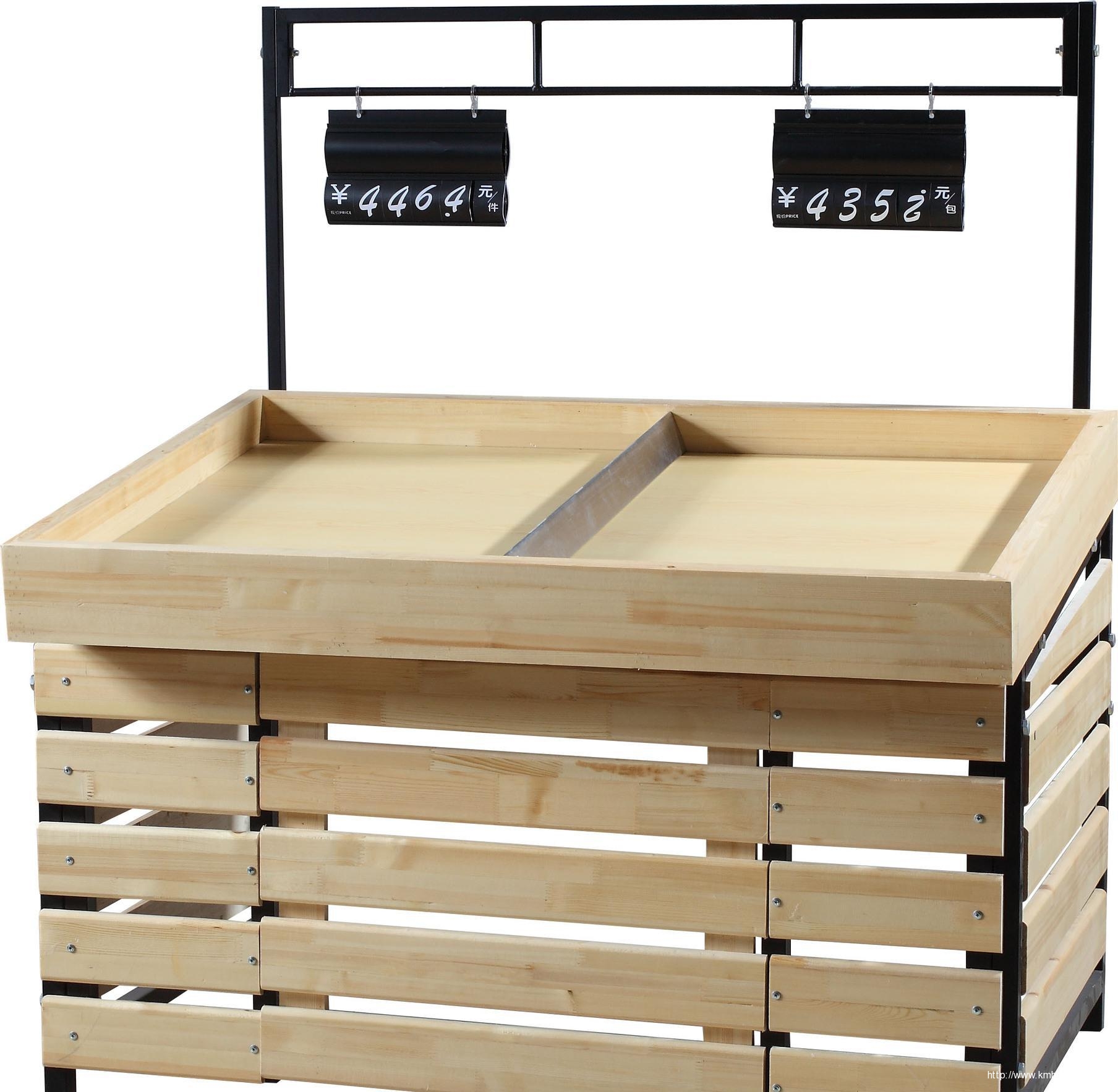 HZ-s04鋼木蔬果架應用案例